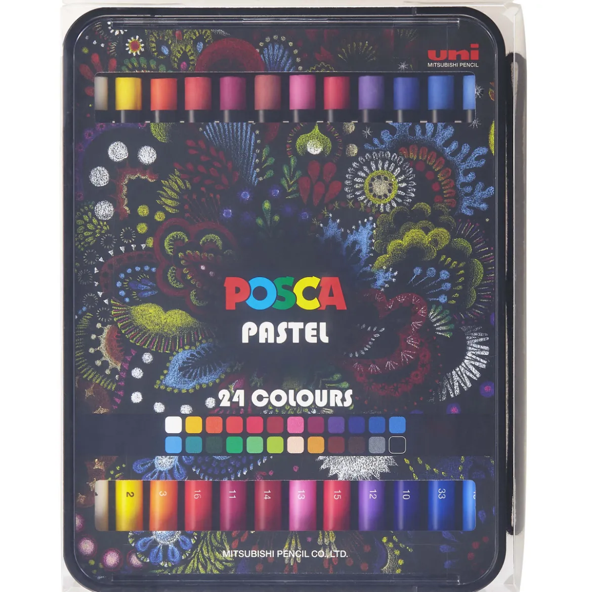 Posca Pastel Sett 24 farger