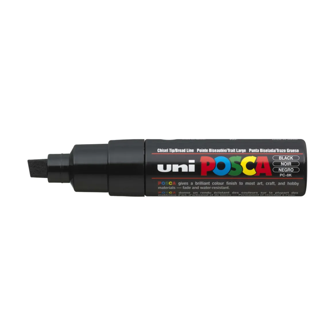 Posca PC-8K Black 46 (8 mm broad tip / chisel)