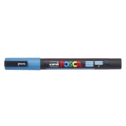 Posca PC-3M Light blue glitter 57 (0,9-1,3 mm)