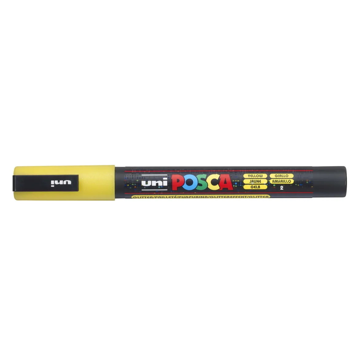 Posca PC-3M Yellow glitter 44 (0,9-1,3 mm)