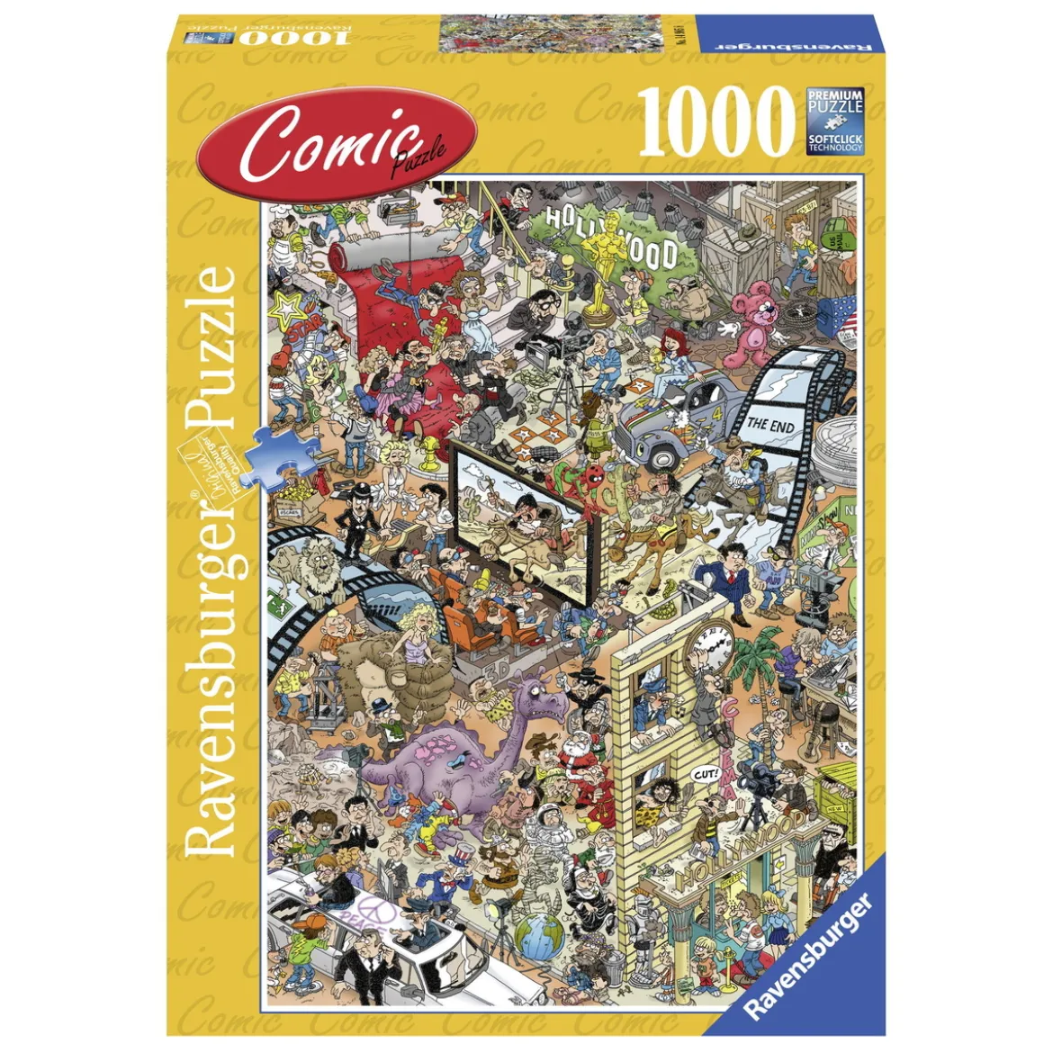 Puslespill Comic Hollywood 1000