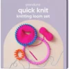 Quick Knit strikkeringer, 5 runde med diameter 9–28 cm, 1 rektangulær, L 35 cm