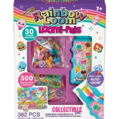 Rainbow Loom Loomi-Pals, 320 looms, 30 charms, 50 clips og armbåndverktøy