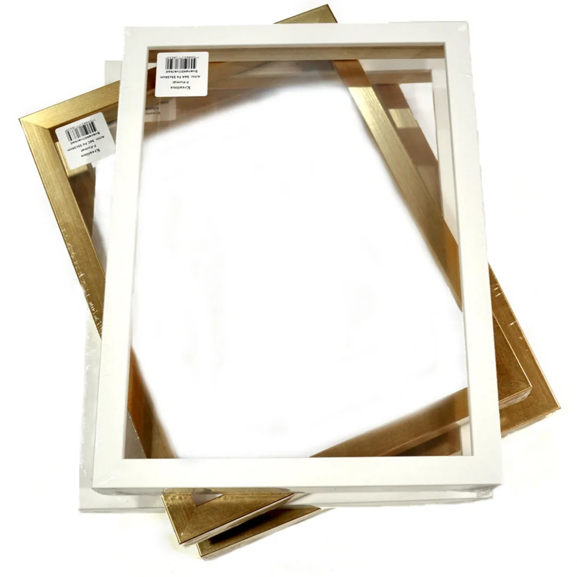 Ramme F8 Hvit 46x38cm