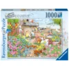 Ravensburger puslespill – Beach Garden Cafe. 1000 biter, 70x50 cm.