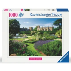 Ravensburger puslespill – Beautiful Gardens Sudeley. 1000 biter, 70x50 cm.