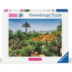 Ravensburger puslespill – Beautiful Gardens Madeira. 1000 biter, 70x50 cm.