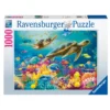 Ravensburger puslespill – Blue Underwater World. 1000 biter, 70x50 cm.
