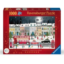 Ravensburger puslespill – London Christmas Spirit, 1000 biter, 70×50 cm