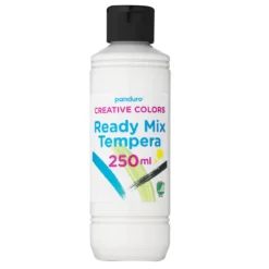 Ready Mix tempera 250ml Hvit