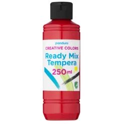 Ready Mix tempera 250ml Rød