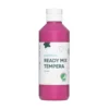 Ready Mix Tempera, svanemerket hobbymaling for barn, 250 ml, rosa