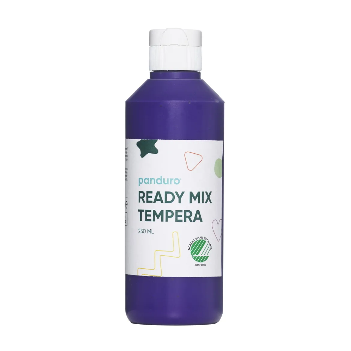 Ready Mix Tempera, svanemerket hobbymaling for barn, 250 ml, lilla