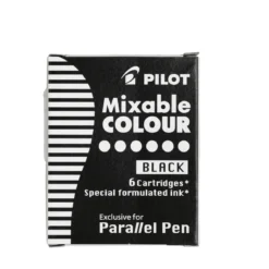 Refill Parallel Pen Sort 6 stk