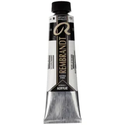 Rembrandt akrylmaling 40 ml Ivory Black - 701