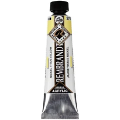 Rembrandt akrylmaling 40 ml Nickel Titanium Yellow - 274