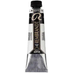 Rembrandt akrylmaling 40 ml Oxide Black - 735