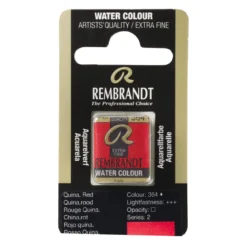 Rembrandt akvarellmaling halvkopp – Quinacridone 364
