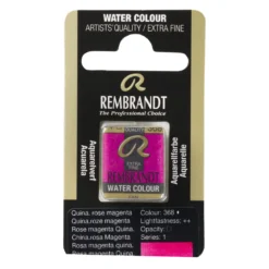 Rembrandt akvarellmaling halvkopp – Transparent Oxide Red 378