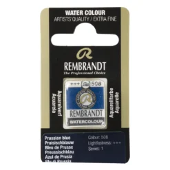 Rembrandt akvarellmaling halvkopp – Cobalt Blue 511