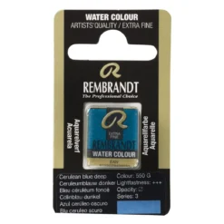 Rembrandt akvarellmaling halvkopp – Permanent Red Violet 567