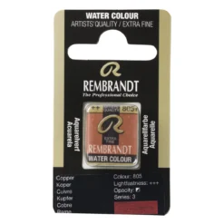 Rembrandt akvarellmaling halvkopp – Copper 805