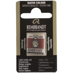 Rembrandt akvarellmaling halvkopp – Indian Red 347