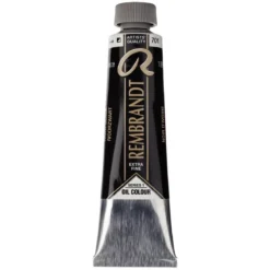 Rembrandt oljemaling 40 ml Ivory Black - 701