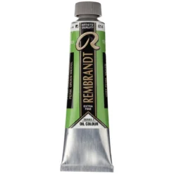 Rembrandt oljemaling 40 ml Permanent Green Medium - 614