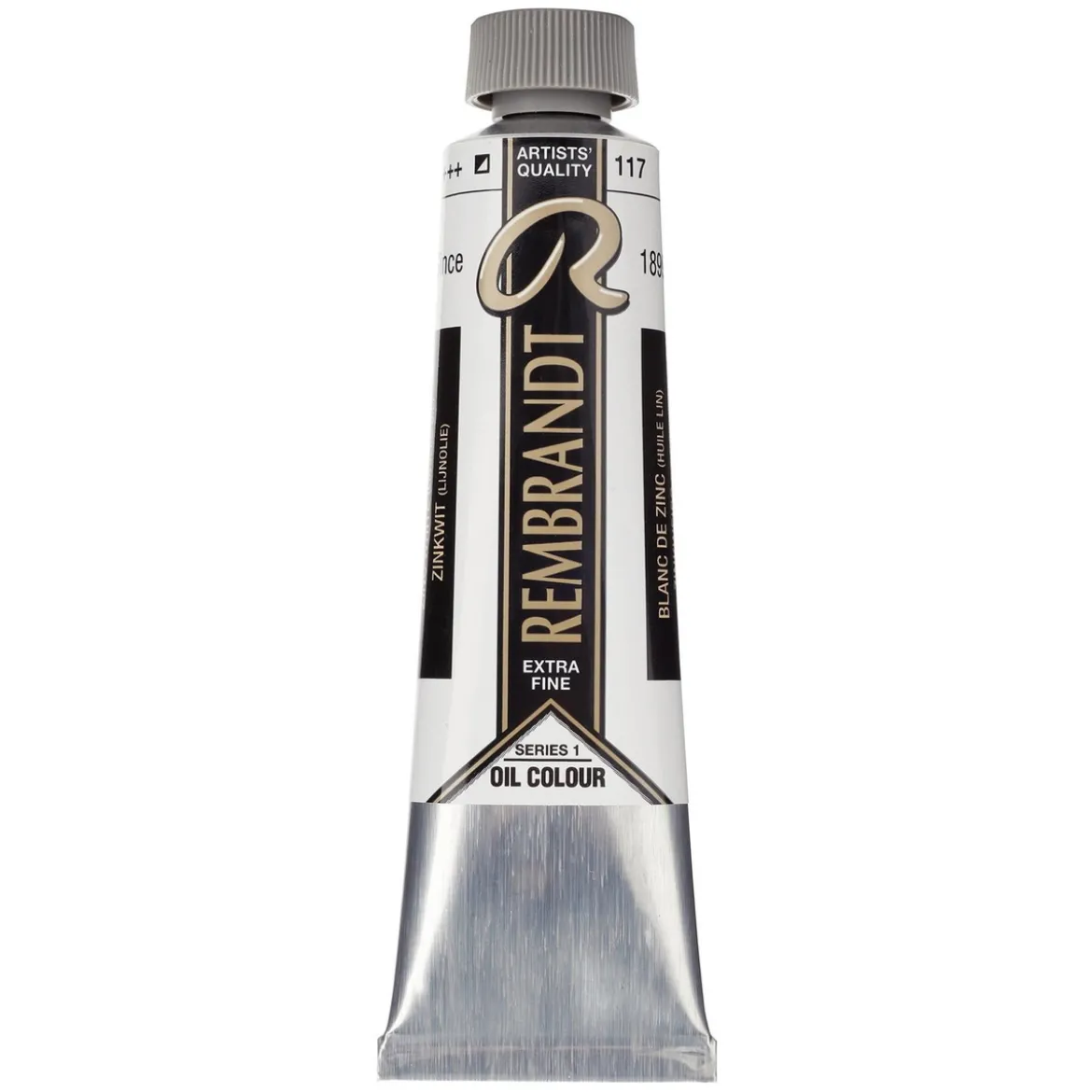 Rembrandt oljemaling 40 ml Zinc White (Linseed oil) - 117
