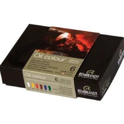 Rembrandt oljemaling start set 6x15 ml