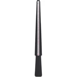 Ringmåler – 27 cm lang – med mål i millimeter, amerikansk standard, europeisk standard og numerisk standard