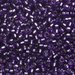 Rocaillesperle 6/0 Lilla halvt