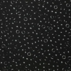 Rocaillesperle 9/0 Sort opak