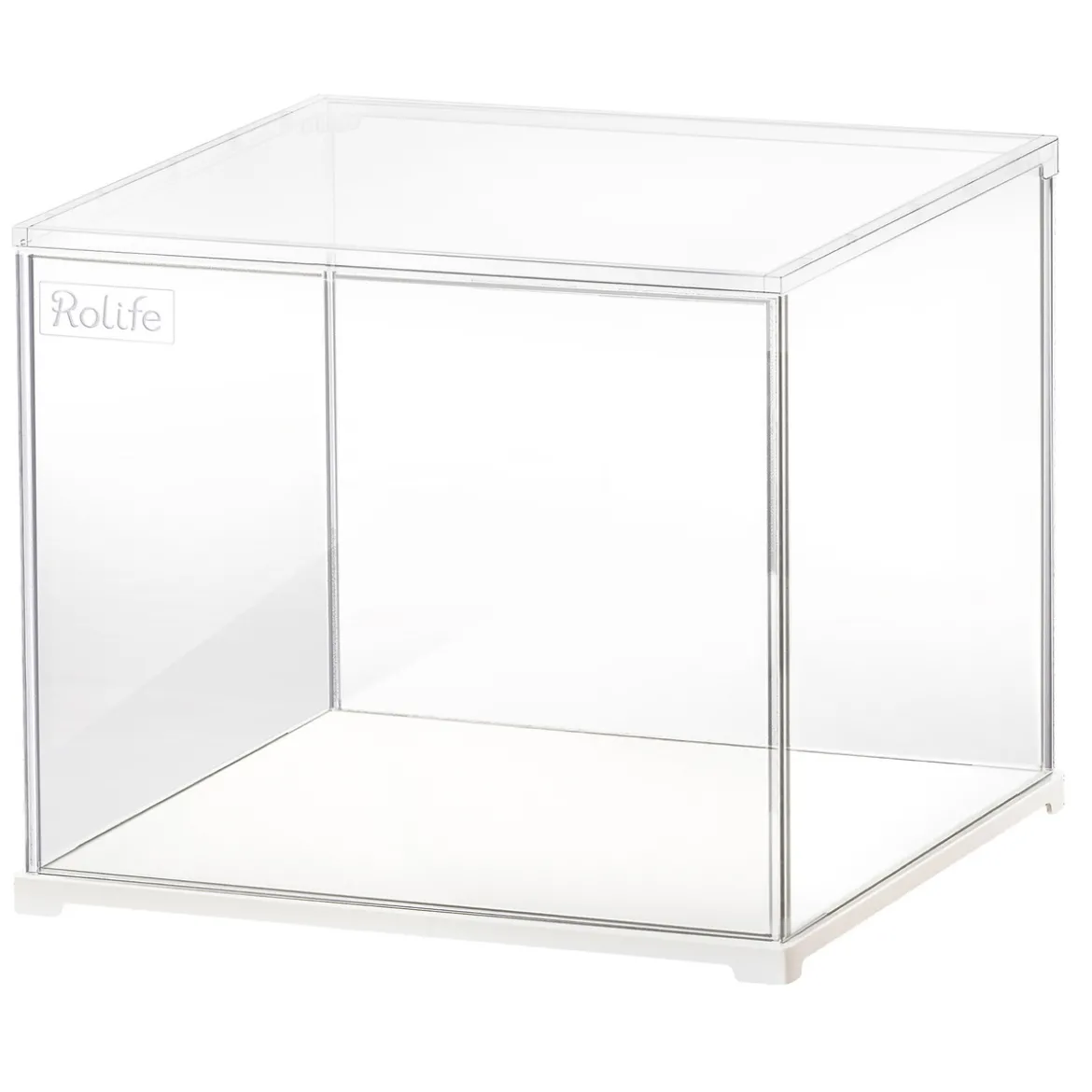 Rolife DIY Display Box DFL03, utstillingsskap for miniatyrhus, 287×237×244 mm