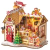 Rolife DIY Gingerbread House miniatyrdiorama – DG176, 213×173×203 mm