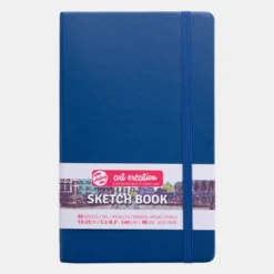Royal Talens Art Creation Sketch skissebok 21x14,8 cm, svart omslag – 140 g/m², 80 ark