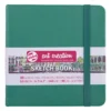 Royal Talens Art Creation Sketch skissebok 12x12 cm, lyseblått omslag – 140 g/m², 80 ark