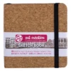 Royal Talens Art Creation Sketch skissebok 12x12 cm, korkomslag – 140 g/m², 80 ark