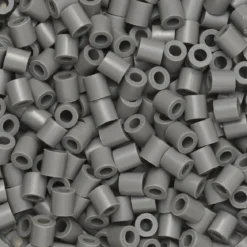 Rørperler Midi 1000 stk. grå, Ø5 mm