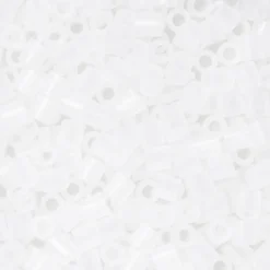 Rørperler Midi 1000 stk. helt gjennomsiktige, Ø5 mm