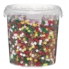 Rørperler Midi 5000 stk. i julens klassiske farger! Ø5 mm