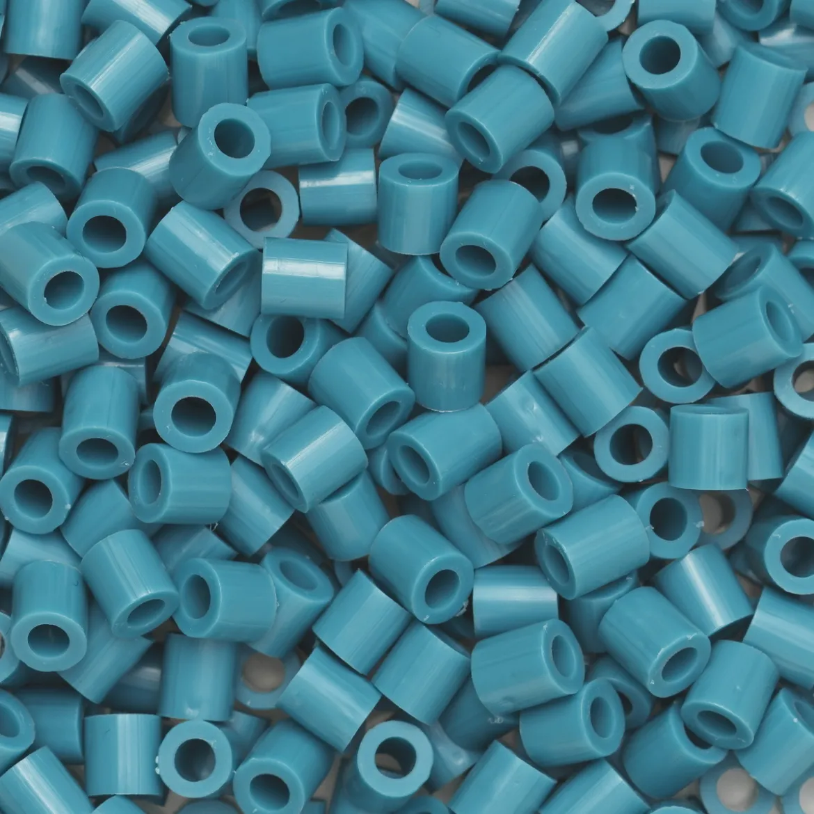 Rørperler Midi 1000 stk. lys petroleum, Ø5 mm