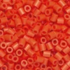 Rørperler Midi 1000 stk. mørkoransje, Ø5 mm