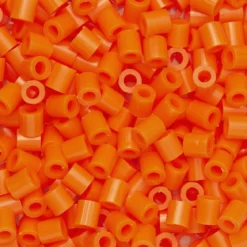 Rørperler Midi 1000 stk. oransje, Ø5 mm