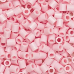 Rørperler Midi 1000 stk. pastellrosa, Ø5 mm