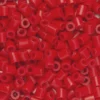 Rørperler Midi 1000 stk. rød, Ø5 mm