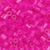 Rørperler Midi 1000 stk. rosa med glitter, Ø5 mm