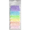 Rørperler Mini mikspakning Pastell – 6000 fine pastellfargede Mini-perler med diameter 2,5 mm
