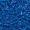 Rørperler Mini 1000 stk. blå, Ø2,5 mm
